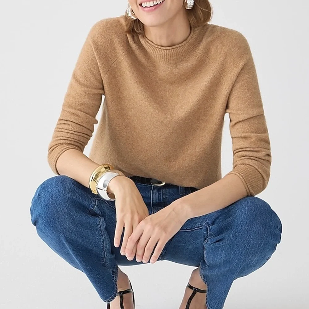 NEW / J.Crew Rollneck™ sweater in Supersoft yarn - Picture 3 of 11